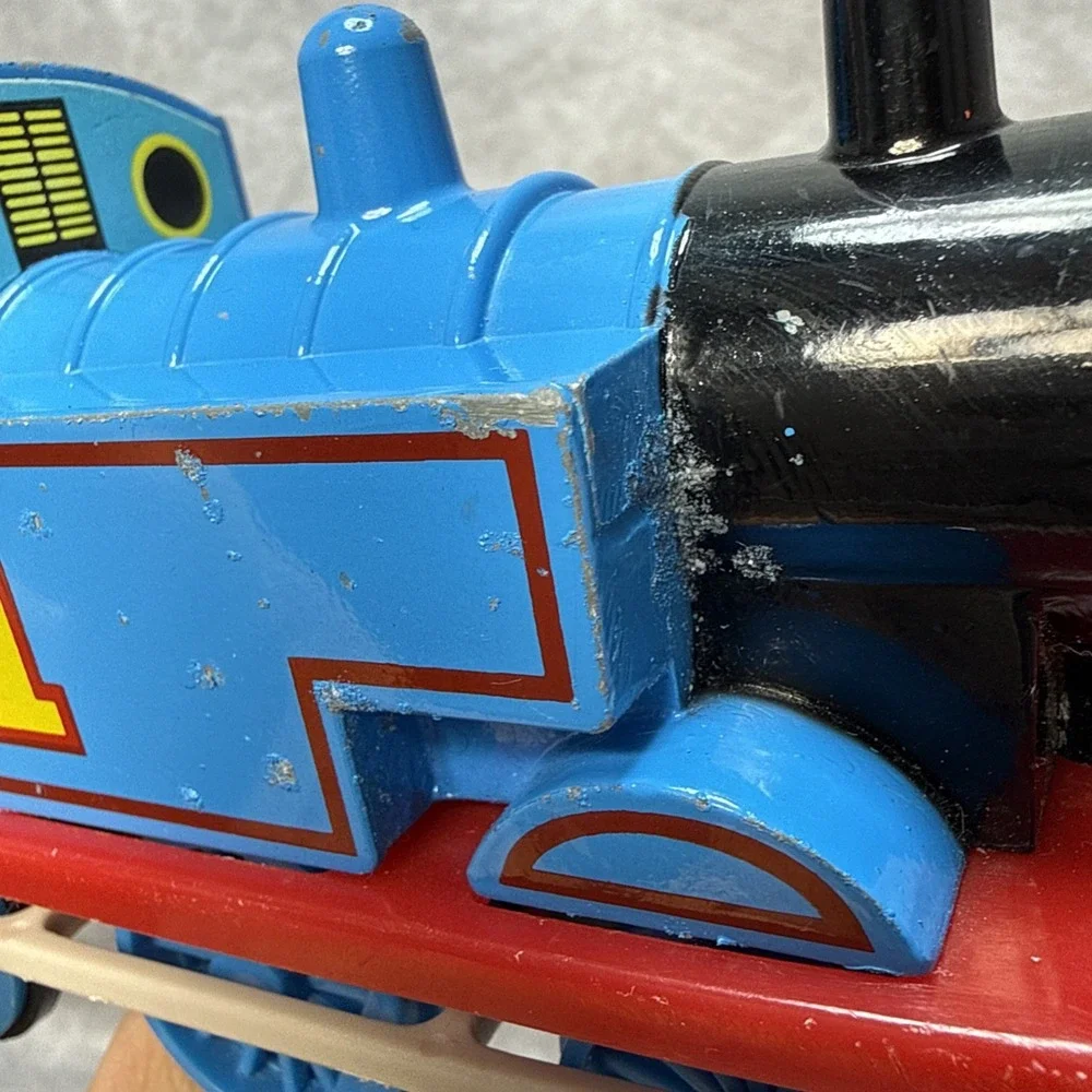 ERTL Britt Allcroft 1985 Thomas The Tank Engine Pull Back 7.5